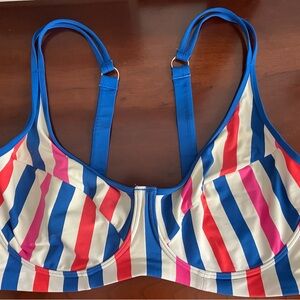 Red White and Blue Bikini -reversible